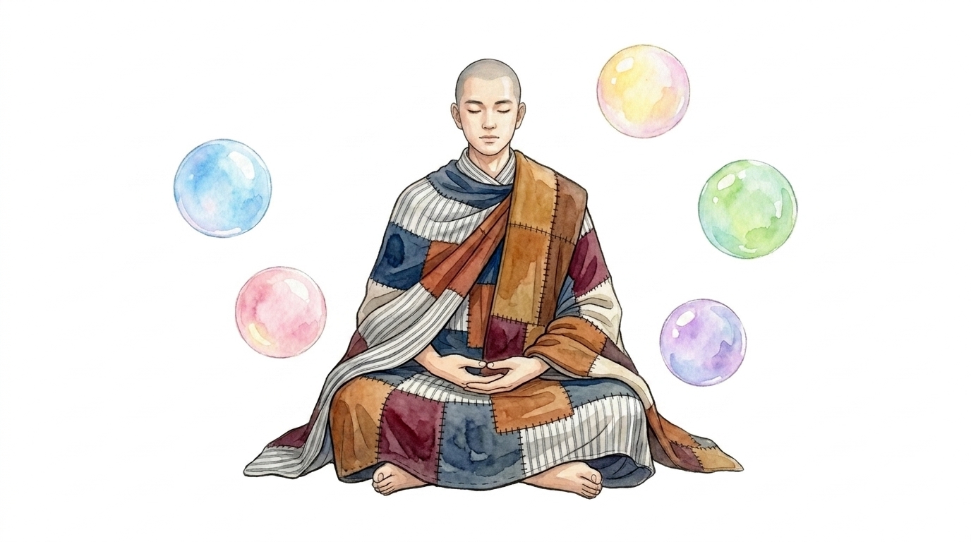Vô Ngã – Ngũ uẩn như bong bóng