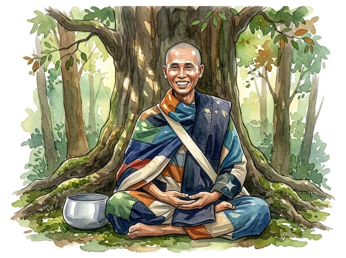 The 13 Dhutanga Practices – a practitioner living simply in nature