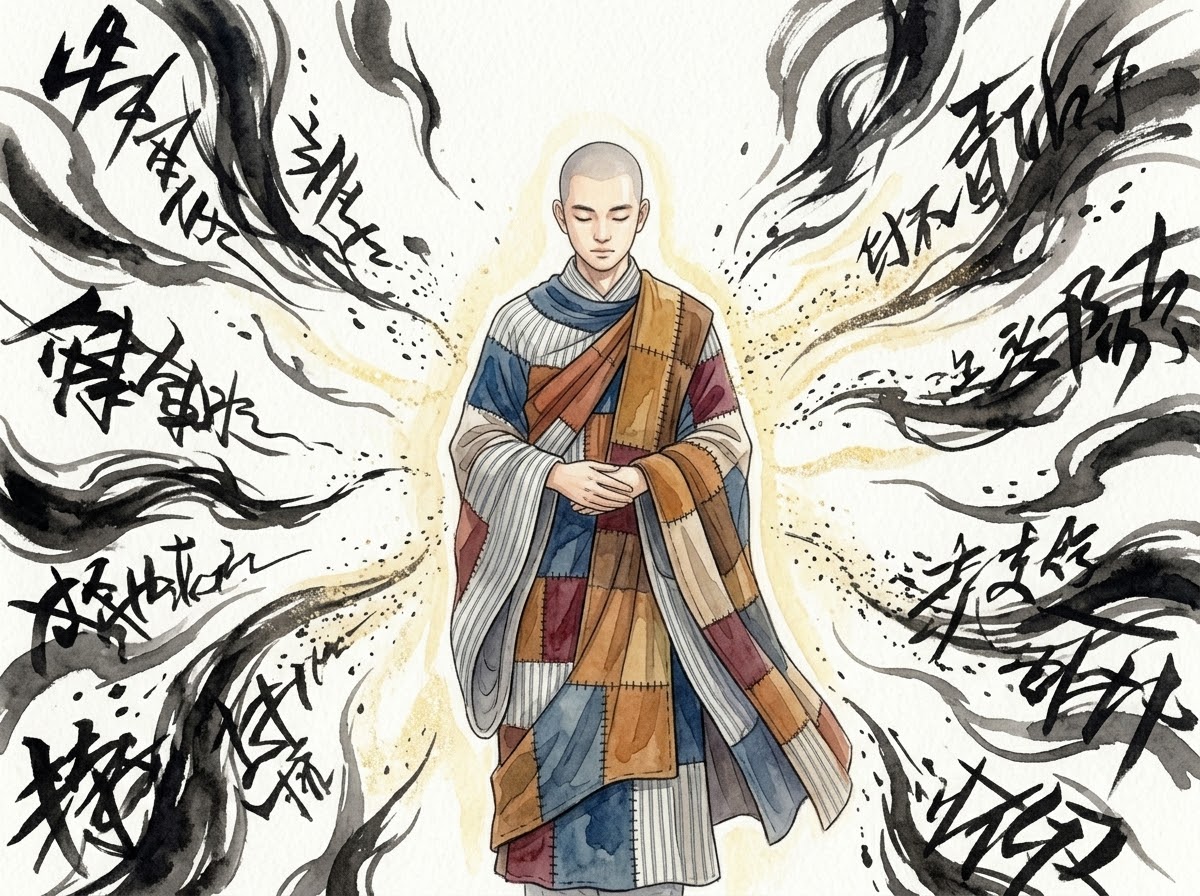 Kham nhẫn – hành giả đứng tĩnh lặng giữa bão thị phi, lời ác tan thành ánh sáng