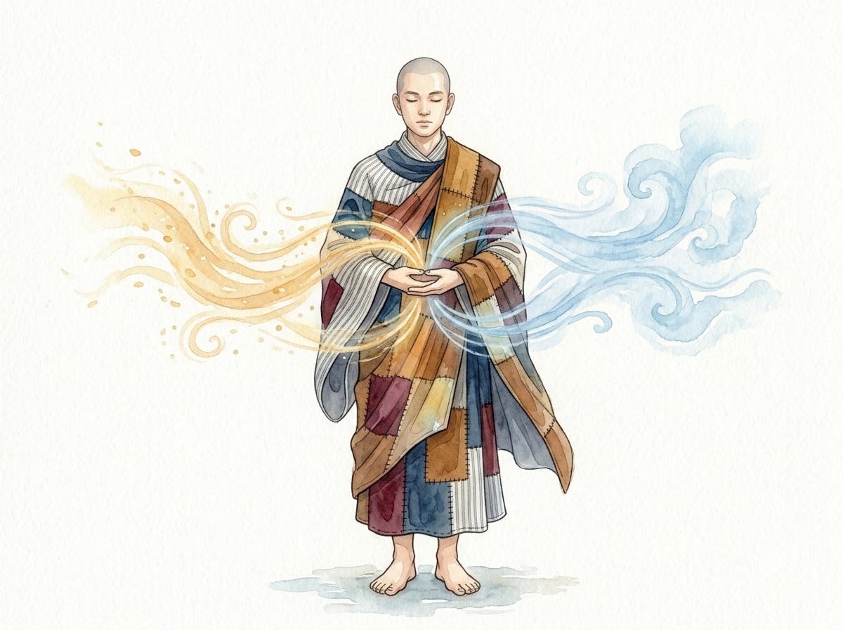Thất Giác Chi – hành giả đứng giữa năng lượng và tĩnh lặng cân bằng hoàn hảo