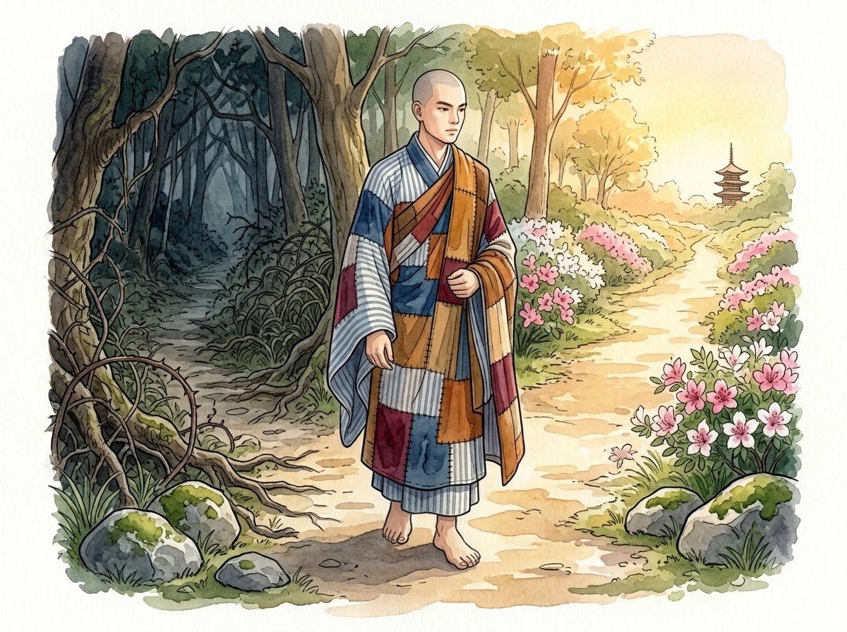 Four Right Efforts – a practitioner at a crossroads choosing the bright path