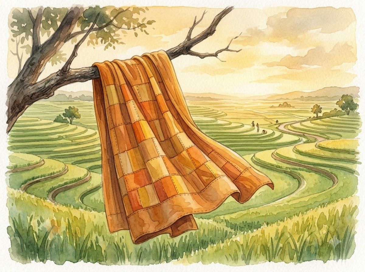 Y Phấn Tảo – tấm y ruộng phước, biểu tượng khiêm tốn và buông bỏ