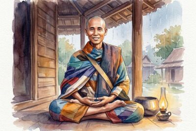 mùa an cư kiết hạ qua hành trinhftu tập của thầy Minh Tuệ