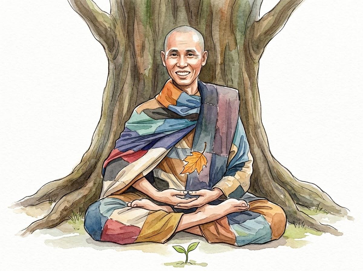Saṃsāra within a moment – contact, feeling, craving, clinging, becoming – Master Minh Tuệ
