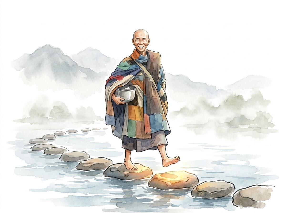 Mười ba la mật thể hiện qua hành trình tu tập của thầy Minh Tuệ