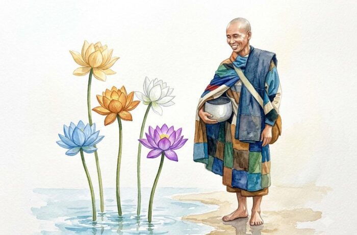 ngũ căn ngũ lực qua hành trình tu tập của thầy Minh Tuệ