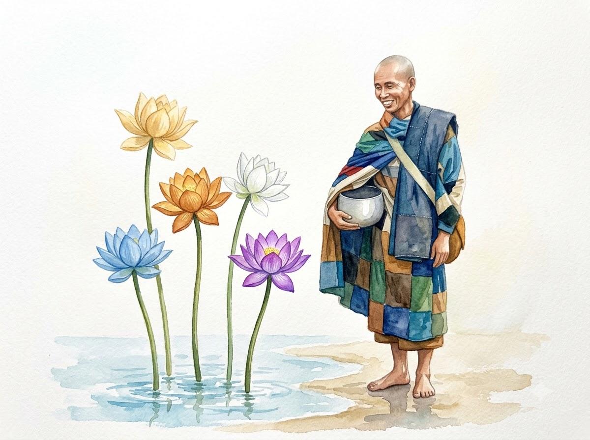 Five faculties and five powers – the five roots and five strengths of a practitioner – Master Minh Tuệ