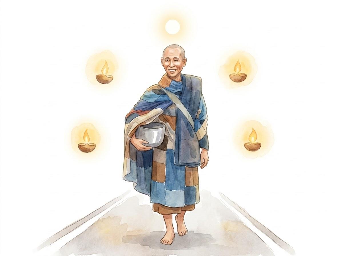 Five qualities balanced – faith, energy, mindfulness, concentration, wisdom – Master Minh Tuệ
