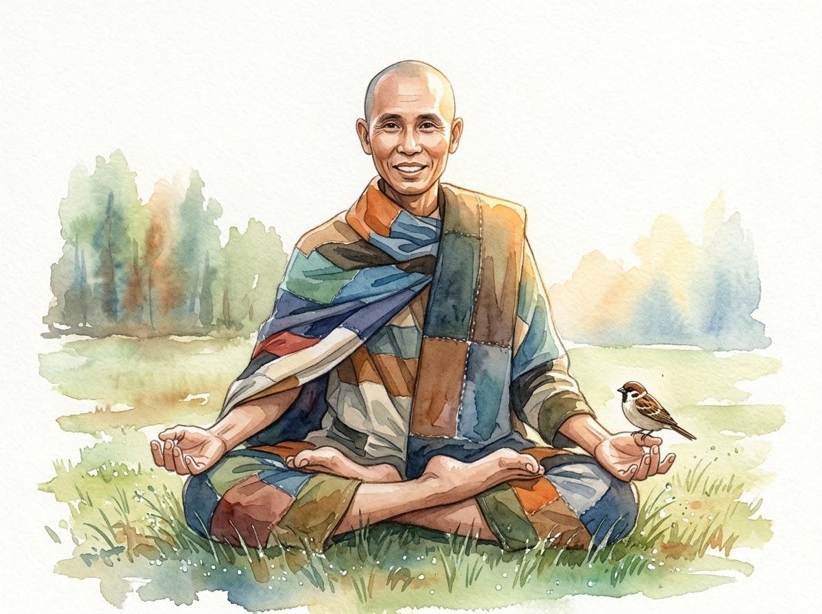 Thiền tâm từ theo Kinh Mettā – rải lòng thương đến năm nhóm, qua thầy Minh Tuệ