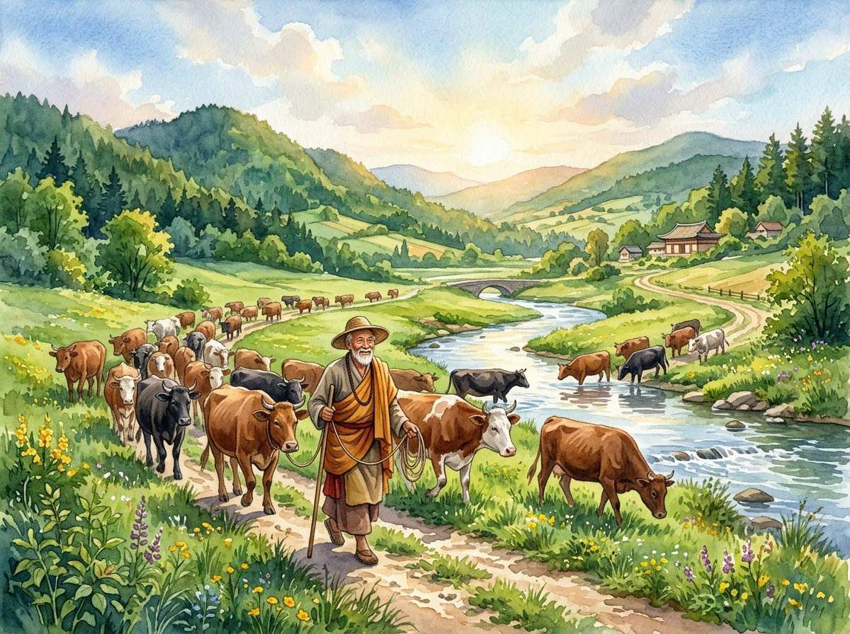 Đại Kinh Người Chăn Bò — Kinh Trung Bộ số 33