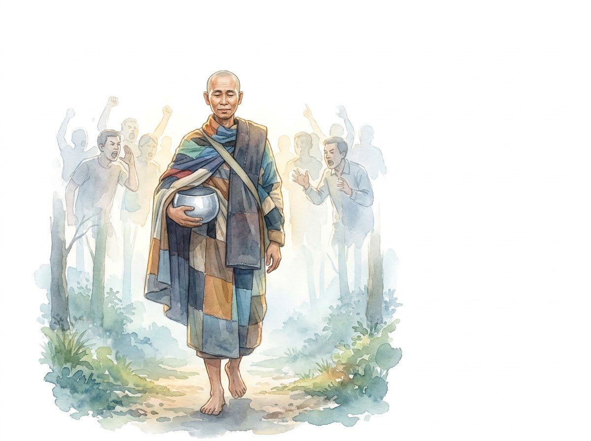 "Trước hãy tự mình an trú vào điều chánh hạnh, rồi sau mới dạy người" — Thân giáo mẫu mực.