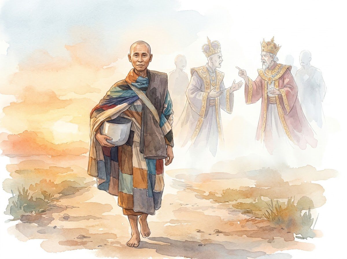 "Người ngu nghĩ ác nghiệp ngọt như mật khi chưa chín muồi; nhưng khi chín muồi phải chịu quả đắng cay".