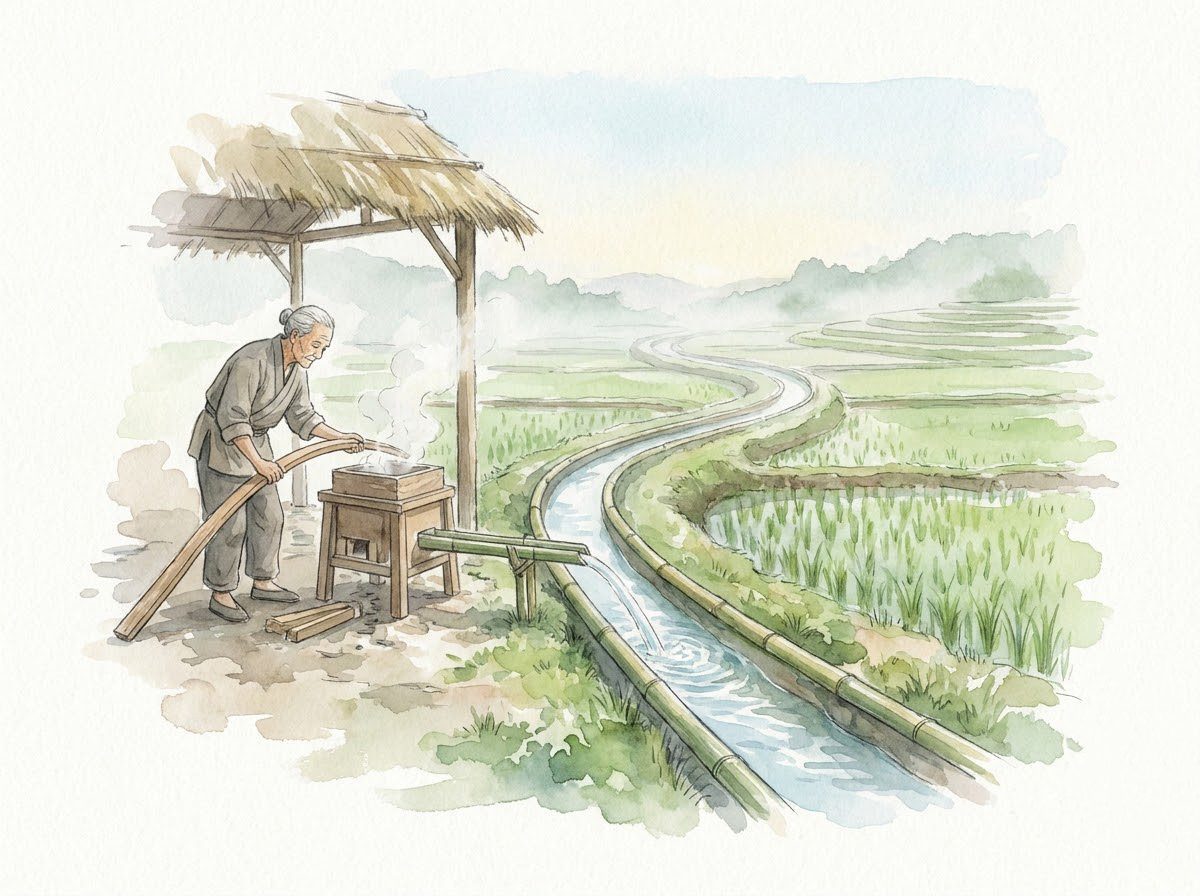 "Người thợ nước dẫn nước, thợ tên nắn cung tên, thợ mộc gọt đẽo gỗ, người trí tự điều phục mình".