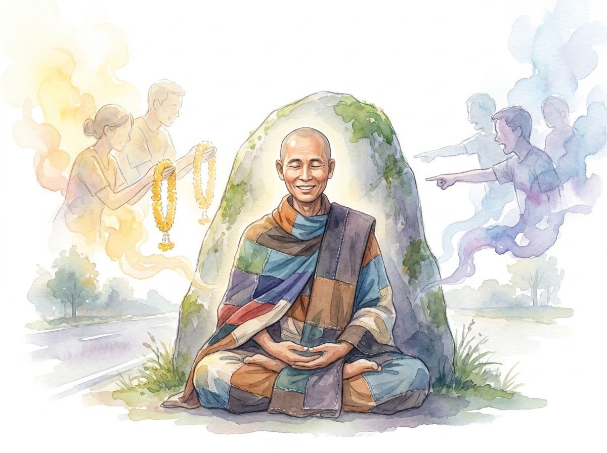 "Tâm như hồ nước sâu, trong trẻo và lắng đọng" — Thân giáo bất biến giữa dòng đời vạn biến.