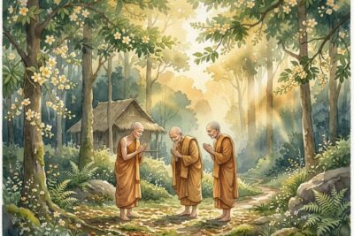 tiểu kinh rừng sừng bò