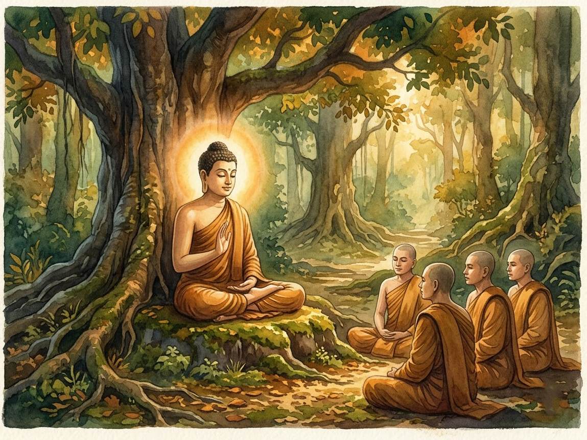 Tiểu Kinh Ví Dụ Lõi Cây — Cuộc đàm thoại giữa Đức Phật và Bà-la-môn Pingalakoccha tại Kỳ Viên